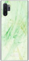 Samsung Galaxy Note 10 Plus Hoesje Transparant TPU Case - Pistachio Marble #ffffff