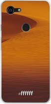 Google Pixel 3 XL Hoesje Transparant TPU Case - Sand Dunes #ffffff