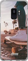 Samsung Galaxy S9 Hoesje Transparant TPU Case - Skateboarding #ffffff