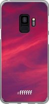 Samsung Galaxy S9 Hoesje Transparant TPU Case - Red Skyline #ffffff