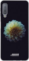 Samsung Galaxy A7 (2018) Hoesje Transparant TPU Case - Just a perfect flower #ffffff