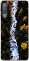 Samsung Galaxy A7 (2018) Hoesje Transparant TPU Case - Forest River #ffffff