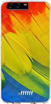 Huawei P10 Hoesje Transparant TPU Case - Macaw Hues #ffffff