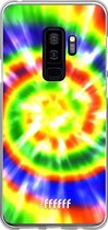 Samsung Galaxy S9 Plus Hoesje Transparant TPU Case - Hippie Tie Dye #ffffff