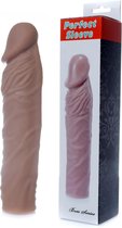 Perfect Penis Sleeve Mulatto - extends 4 cm