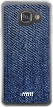 Samsung Galaxy A3 (2016) Hoesje Transparant TPU Case - Denim #ffffff