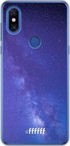 Xiaomi Mi Mix 3 Hoesje Transparant TPU Case - Star Cluster #ffffff
