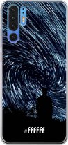 Huawei P30 Pro Hoesje Transparant TPU Case - Starry Circles #ffffff