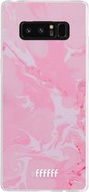 Samsung Galaxy Note 8 Hoesje Transparant TPU Case - Pink Sync #ffffff