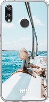Huawei P20 Lite (2018) Hoesje Transparant TPU Case - Sailing #ffffff