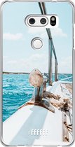 LG V30 (2017) Hoesje Transparant TPU Case - Sailing #ffffff