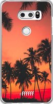 LG V30 (2017) Hoesje Transparant TPU Case - Coconut Nightfall #ffffff