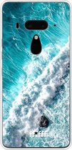HTC U12+ Hoesje Transparant TPU Case - Perfect to Surf #ffffff