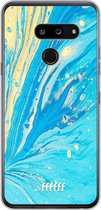 LG G8 ThinQ Hoesje Transparant TPU Case - Endless Azure #ffffff