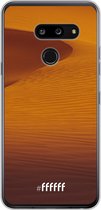 LG G8 ThinQ Hoesje Transparant TPU Case - Sand Dunes #ffffff