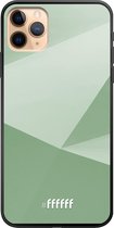 iPhone 11 Pro Max Hoesje TPU Case - Fresh Geometric #ffffff