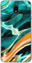 Samsung Galaxy J7 (2018) Hoesje Transparant TPU Case - Fresh Waves #ffffff