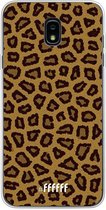 Samsung Galaxy J7 (2018) Hoesje Transparant TPU Case - Leopard Print #ffffff