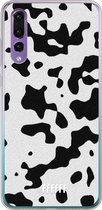 Huawei P30 Hoesje Transparant TPU Case - Dalmation Print #ffffff