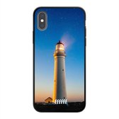 iPhone Xs Hoesje TPU Case - Lighthouse #ffffff