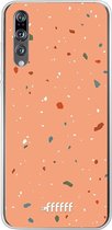 Huawei P20 Pro Hoesje Transparant TPU Case - Terrazzo N°10 #ffffff