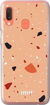 Samsung Galaxy A20e Hoesje Transparant TPU Case - Terrazzo N°5 #ffffff