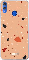 Honor 8X Hoesje Transparant TPU Case - Terrazzo N°5 #ffffff