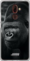 Nokia 7 Plus Hoesje Transparant TPU Case - Gorilla #ffffff