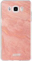 Samsung Galaxy J5 (2016) Hoesje Transparant TPU Case - Sandy Pink #ffffff