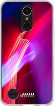 LG K10 (2017) Hoesje Transparant TPU Case - Light Show #ffffff