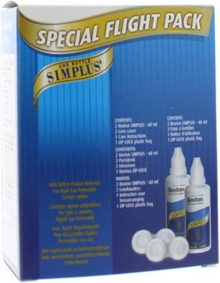 Boston Simplus Flight Pack – 2 x 60 ml