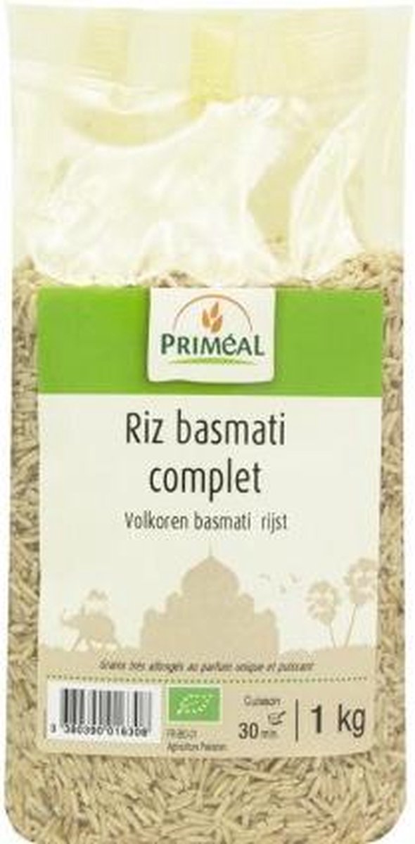 Primeal Volkoren basmati rijst 1 kg