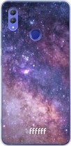 Honor Note 10 Hoesje Transparant TPU Case - Galaxy Stars #ffffff