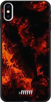 iPhone Xs Max Hoesje TPU Case - Hot Hot Hot #ffffff