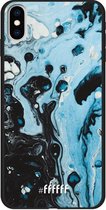 iPhone Xs Max Hoesje TPU Case - Melted Opal #ffffff