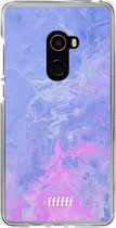 Xiaomi Mi Mix 2 Hoesje Transparant TPU Case - Purple and Pink Water #ffffff
