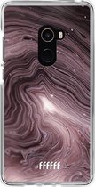 Xiaomi Mi Mix 2 Hoesje Transparant TPU Case - Purple Marble #ffffff