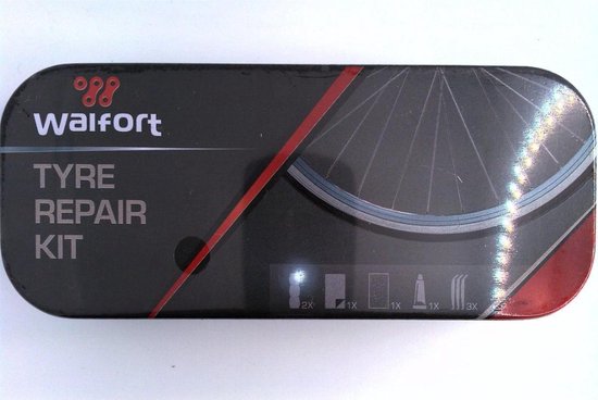 Kit de réparation pour pneu de vélo Walfort