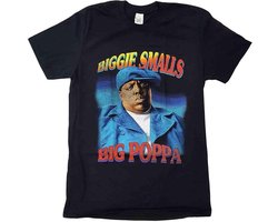 Biggie Smalls - Poppa Heren T-shirt - XL - Zwart