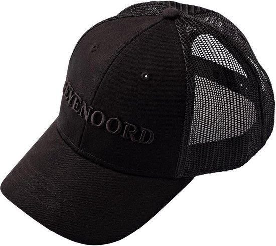 Feyenoord Cap 6 Panel Trucker, zwart | bol