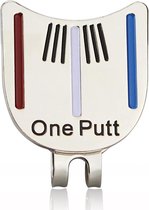 Firsttee - One Putt - PUTTER LIJN - Marker - Magneet - Bal markeren - Pet - Clip - Afneembaar - Greens - Golf - Greenmarker - Marker golfbal - Golfbalmarkers - Golfballen - Golf ac