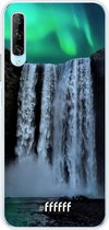 Huawei P Smart Pro Hoesje Transparant TPU Case - Waterfall Polar Lights #ffffff