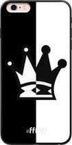 6F hoesje - geschikt voor iPhone 6 Plus -  Transparant TPU Case - Chess #ffffff