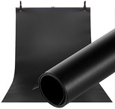 100cm x 140cm PVC Achtergrond / Backdrop - ZWART
