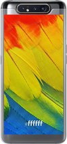 Samsung Galaxy A80 Hoesje Transparant TPU Case - Macaw Hues #ffffff