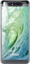 Samsung Galaxy A80 Hoesje Transparant TPU Case - It's a Wave #ffffff