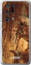 6F hoesje - geschikt voor Huawei P40 Pro+ -  Transparant TPU Case - Lets go Gold #ffffff