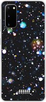 Samsung Galaxy S20 Hoesje Transparant TPU Case - Galactic Bokeh #ffffff