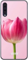 Samsung Galaxy A30s Hoesje Transparant TPU Case - Pink Tulip #ffffff