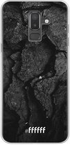 Samsung Galaxy J8 (2018) Hoesje Transparant TPU Case - Dark Rock Formation #ffffff